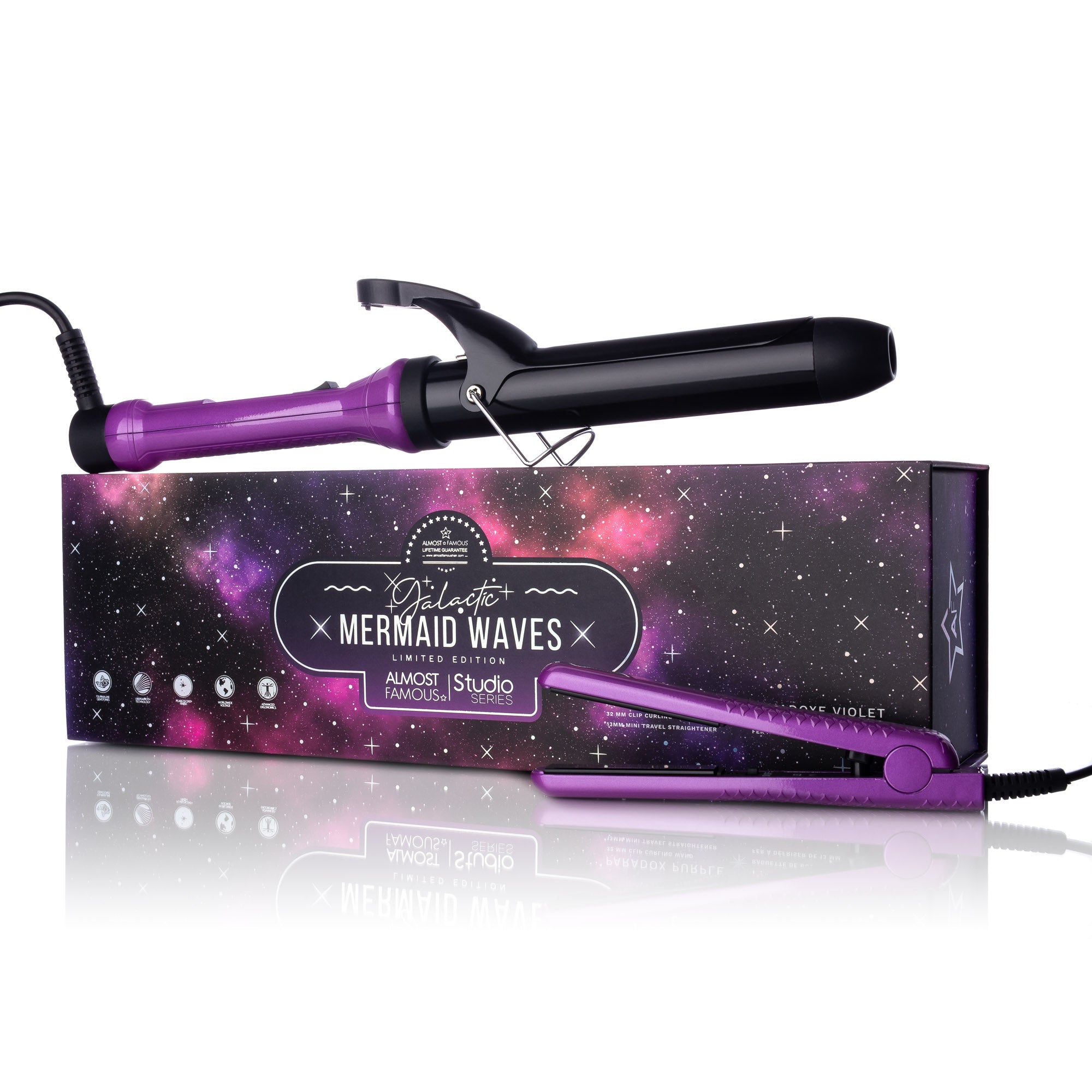 Mermaid Waves 2-Piece Set with Curling Wand &amp; Mini ToGo-3