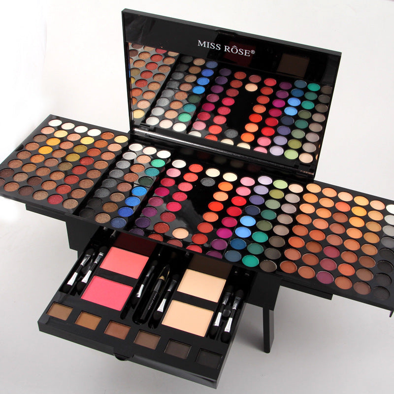 180 Colors Eyes Shadow Blush Set Personalized Piano-shaped Makeup Palette Box